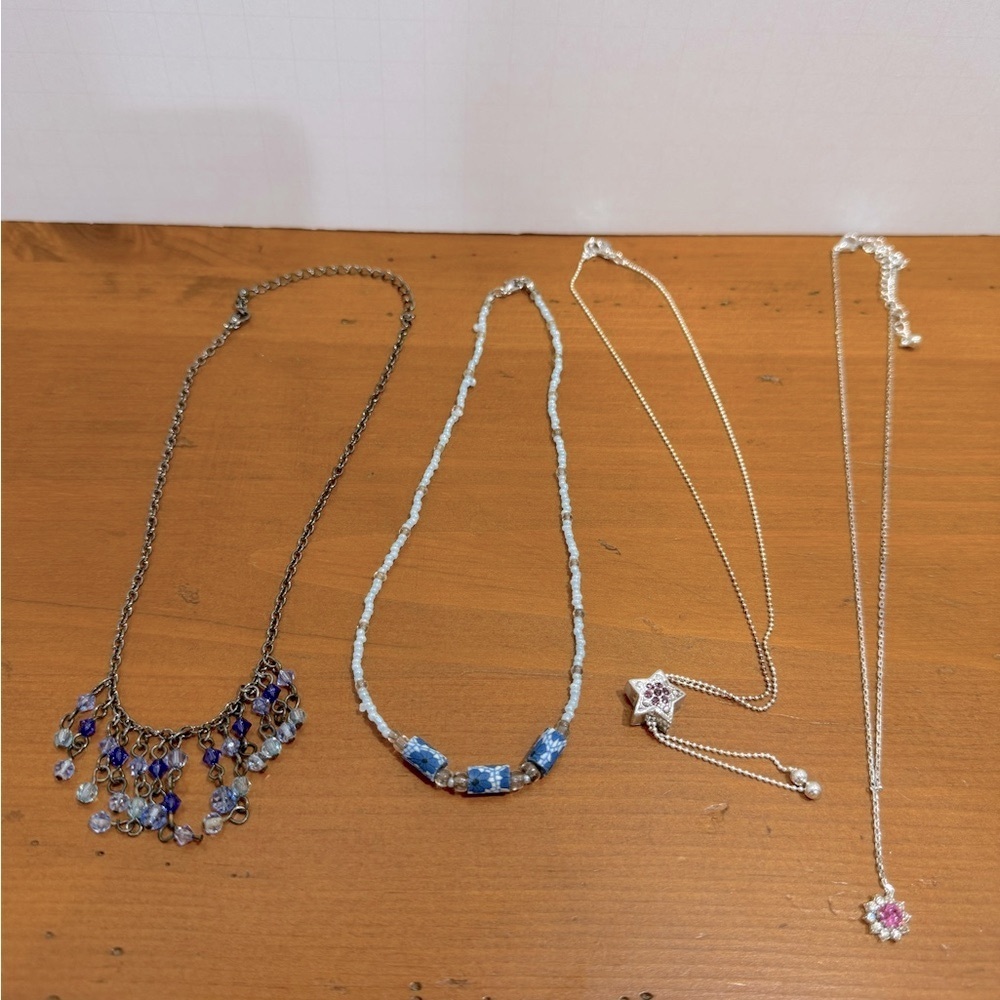 Claire’s vintage necklace lot y2k